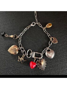 Free People Silver Charm